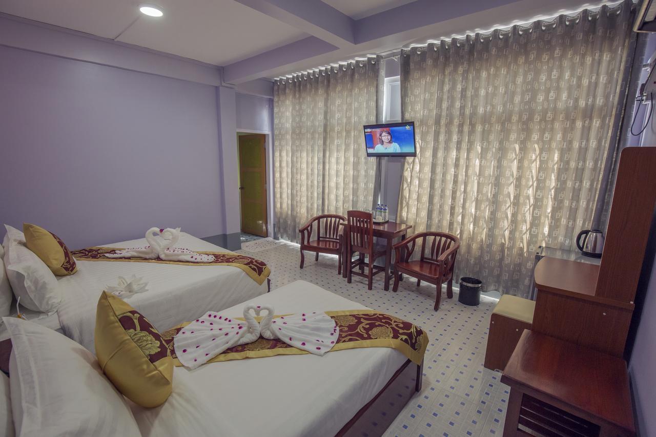 Golden Gum-Kino Hotel Мандалай Экстерьер фото